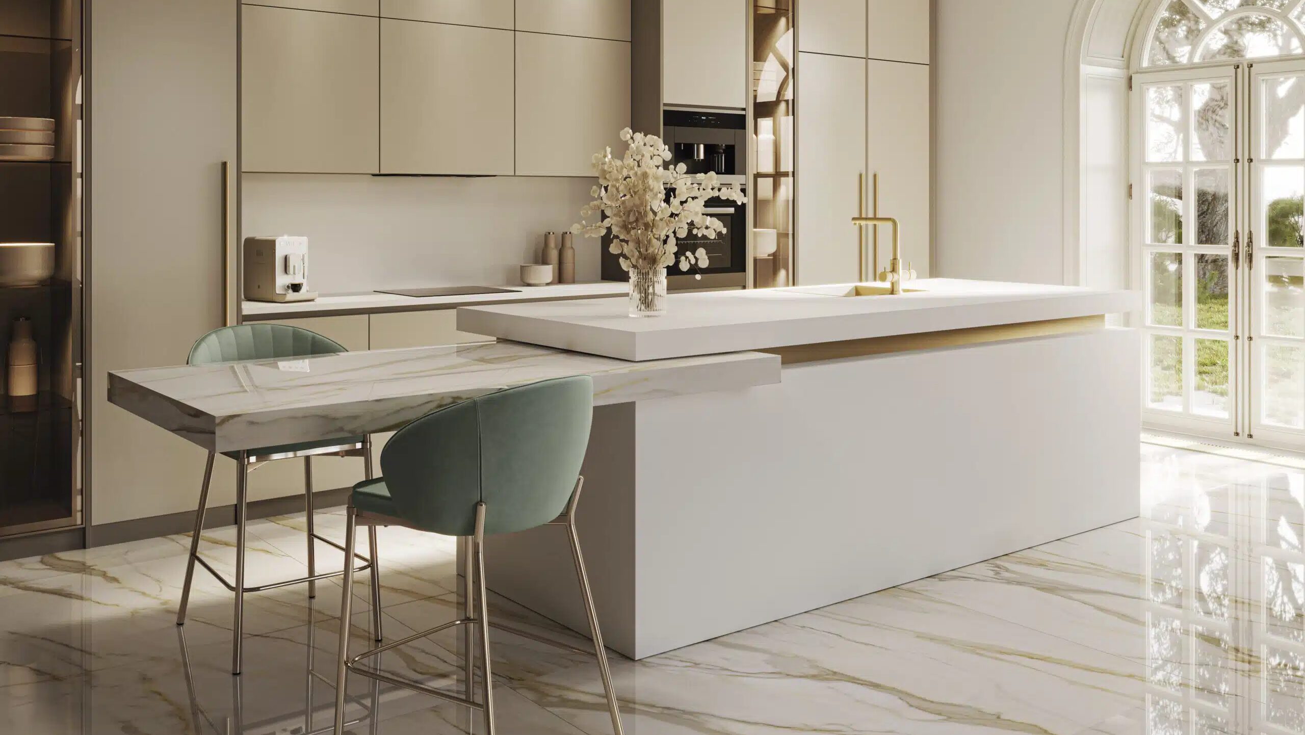 Eternal White Silk Porcelain